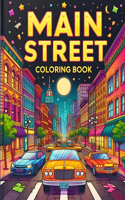 Creative Haven Main Street Coloring Book