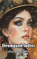 Steampunk Ladies Coloring Book