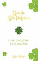 Dia de São Patrício Livro De Colorir Para Crianças