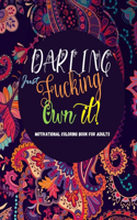 Motivational coloring book for adults: Inspirational quotes coloring book: Adult swearing coloring book for men and women
