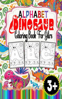 Alphabet Dinosaur Coloring Book For Gilrs