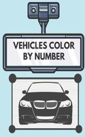 Vehicles Color by Number