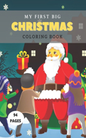 My First Big Christmas Coloring Book