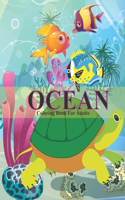 Ocean Coloring Book For Adults