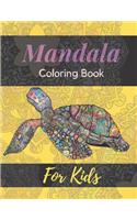 Mandala Coloring Book for Kids