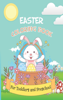 Easter Coloring Book for Toddlers and Preschool