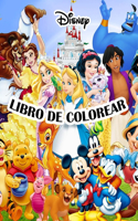 Disney Libro Para Colorear: Increíbles páginas para colorear de Disney para niños: páginas nuevas y más recientes de alta calidad y premium.