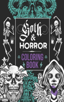 Goth & Horror Coloring Book