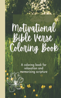 Motivational Bible Verse Coloring Book