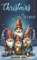 Christmas Gnomes coloring book