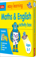 Collins Easy Learning Ks1 - Maths and English Activity Box Ages 5-7