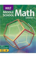 Holt Middle School Math, Course 3