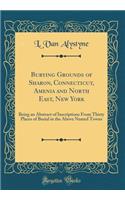 Burying Grounds of Sharon, Connecticut, Amenia and North East, New York: Being an Abstract of Inscriptions From Thirty Places of Burial in the Above Named Towns (Classic Reprint)
