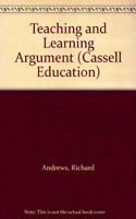 About Argument: Teaching and Learning Argument(Cassell Education)