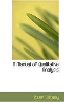 Manual of Qualitative Analysis