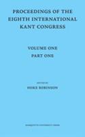 Proceedings of the Eighth International Kant Congress