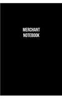 Merchant Notebook - Merchant Diary - Merchant Journal - Gift for Merchant: Medium College-Ruled Journey Diary, 110 page, Lined, 6x9 (15.2 x 22.9 cm)