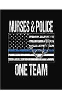 Nurses And Police One Team: 2049 Weekly Planner for Nurses