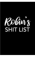 Robin's Shit List