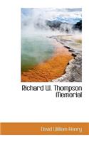 Richard W. Thompson Memorial: (English)