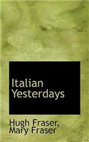 Italian Yesterdays