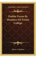 Dublin Verses by Members of Trinity College