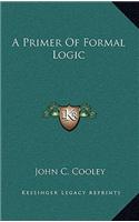 Primer of Formal Logic