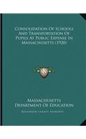 Consolidation Of Schools And Transportation Of Pupils At Public Expense In Massachusetts (1920)