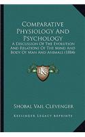 Comparative Physiology And Psychology