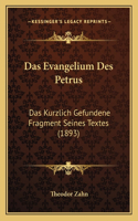 Das Evangelium Des Petrus