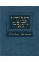 I Segreti Di Stato Nel Governo Costituzionale