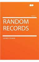 Random Records Volume 1
