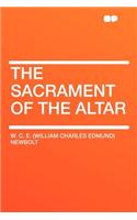 The Sacrament of the Altar