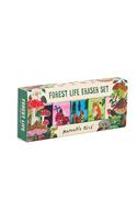 Forest Life Eraser Set