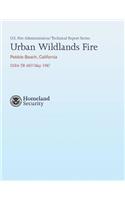 Urban Wildlands Fire- Pebble Beach, California