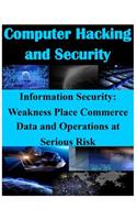 Information Security - Weaknesses Place Commerce Data and Operations at Serious Risk