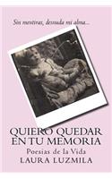 Quiero Quedar En Tu Memoria