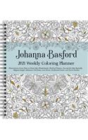 Johanna Basford 2021 Weekly Coloring Planner Calendar