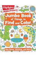 Jumbo Book of Things to Find and Color