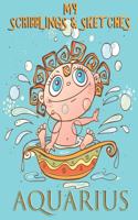 My Scribblings & Sketches: : Aquarius(1 Zodiac Kids Sketchpads)