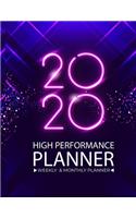 High Performance 2020 Planner Full-Year