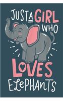 Just a girl who loves elephants