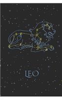 Daily Planner - Zodiac Sign Leo: Horoscope Appointment Book, Astrology weekly calendar, undated, 120 Pages, 6" x 9" Organizer