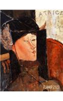 Amedeo Modigliani Terminplaner 2020: Beatrice Hastings - 12 Monate: Januar - Dezember 2020 Planer - Ideal für die Schule, Studium und das Büro - Wöchentlicher, Monatlicher und Jährliche(18 Jahresplaner 2020)