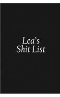 Lea's Shit List