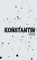 Terminkalender 2020: Für Konstantin personalisierter Taschenkalender und Tagesplaner ca DIN A5 - 376 Seiten - 1 Seite pro Tag - Tagebuch - Wochenplaner