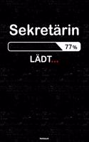 Sekretärin Lädt... Notizbuch