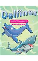 Delfines: Libro Para Colorear (Spanish Edition)