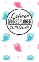 Lehrer Jahresplaner 2019 / 2020: Lehrerkalender 2019 2020 - Lehrerplaner A5, Lehrernotizen & Lehrernotizbuch für den Schulanfang