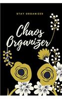Chaos Organizer - To Do List Lined Notebook